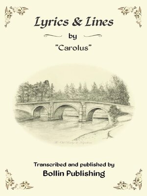 cover image of Lyrics & Lines by "Carolus"
